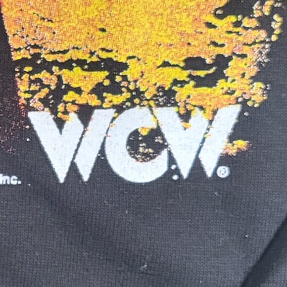 Bill Goldberg 1998 WCW NWO World Championship Wrestling t-shirt Large Vintage - Picture 15 of 15